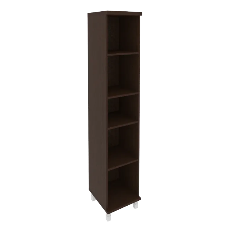 Стеллаж высокий узкий First KSU-1 (венге Цаво)